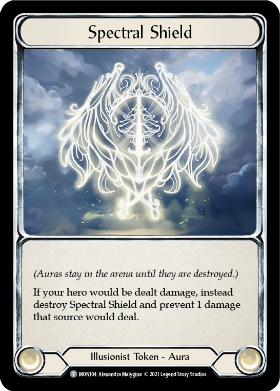 Spectral Shield // Hatchet of Body [MON104 // MON105] 1st Edition Normal | Good Games Adelaide SA