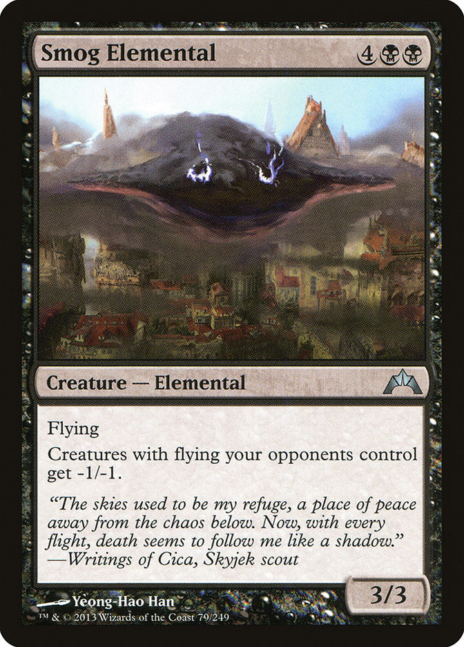 Smog Elemental 79 (Gatecrash)  - Foil | Good Games Adelaide SA