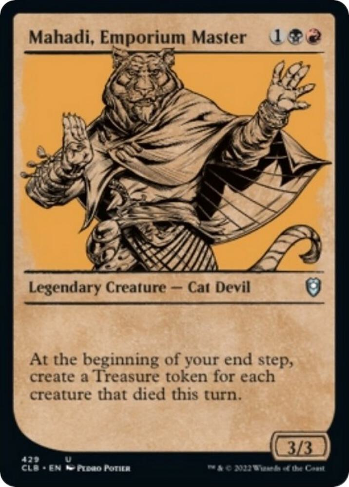 Mahadi Emporium Master Showcase 429 (Commander Legends: Battle for Baldur's Gate)  | Good Games Adelaide SA