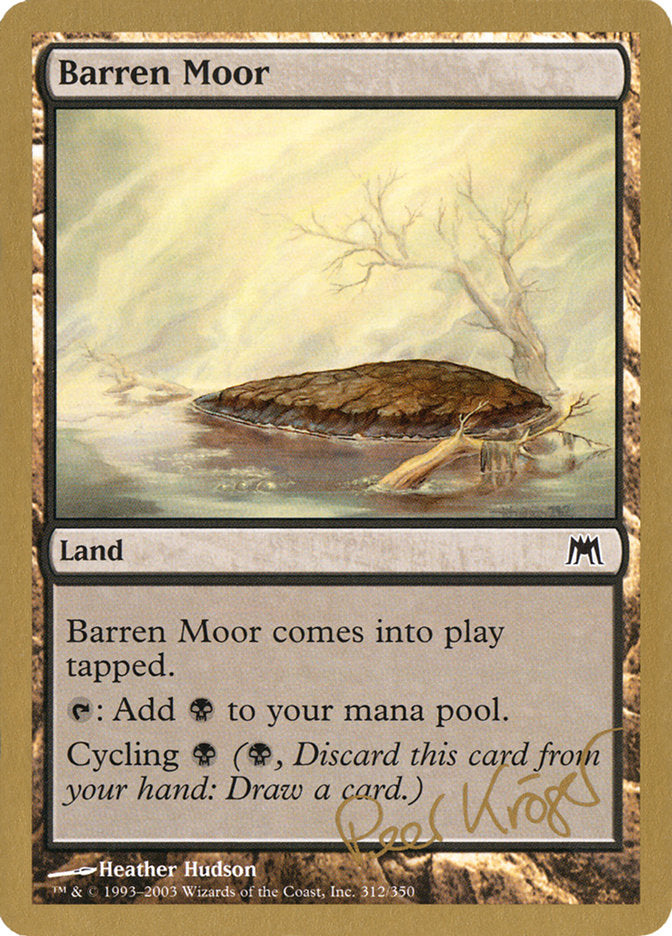 Barren Moor (Peer Kroger) [World Championship Decks 2003] | Good Games Adelaide SA