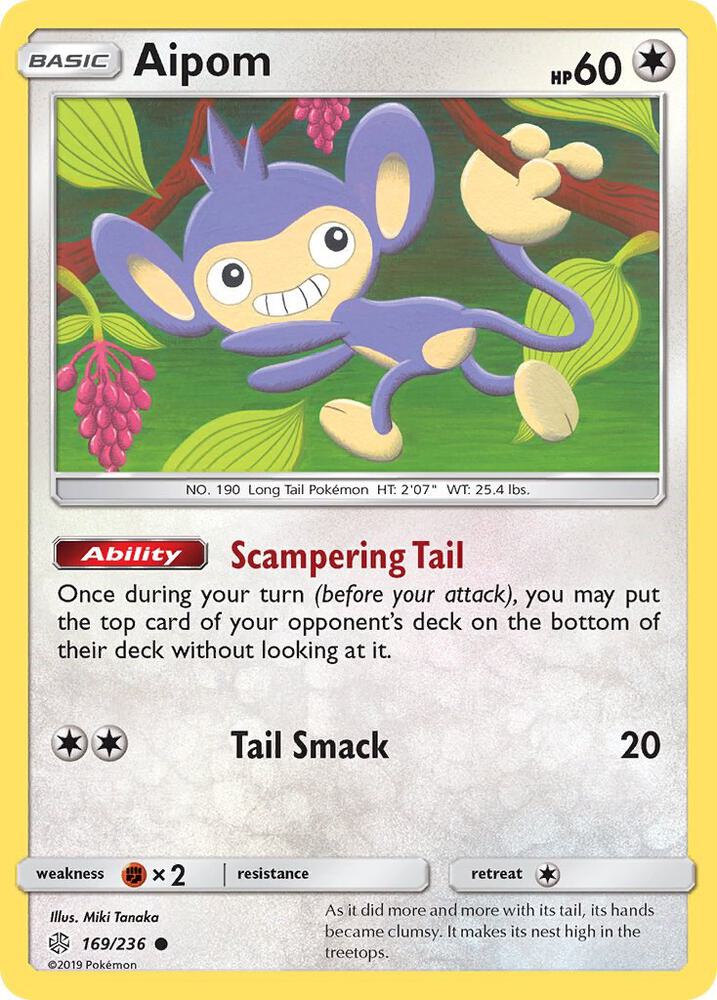 Aipom 169/236 (SM - Cosmic Eclipse)  | Good Games Adelaide SA