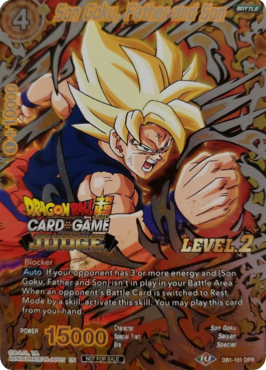 Son Goku, Father and Son (Level 2) (DB1-101) [Promotion Cards] | Good Games Adelaide SA