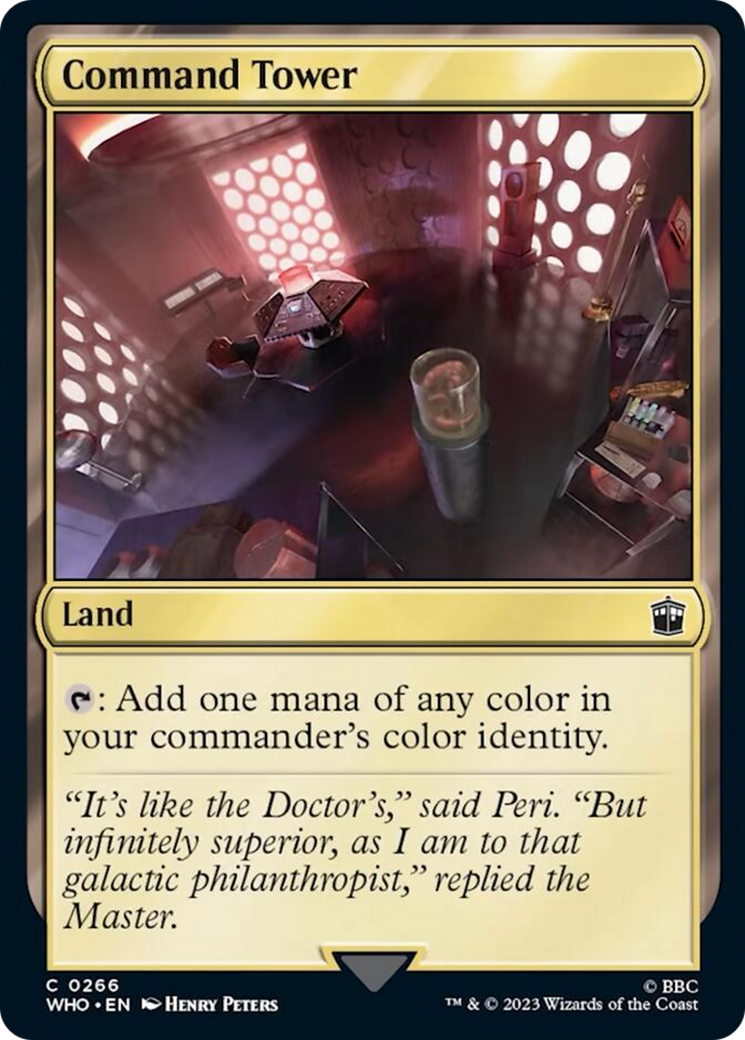 Command Tower (0266) [Doctor Who] | Good Games Adelaide SA