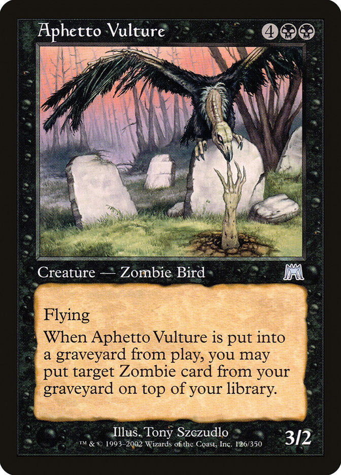 Aphetto Vulture 126 (Onslaught)  | Good Games Adelaide SA