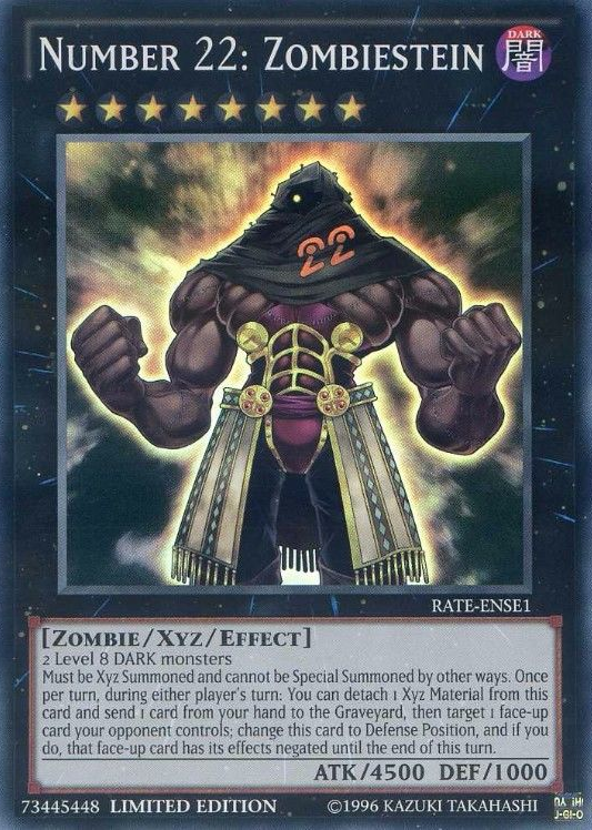 Number 22: Zombiestein [RATE-ENSE1] Super Rare | Good Games Adelaide SA