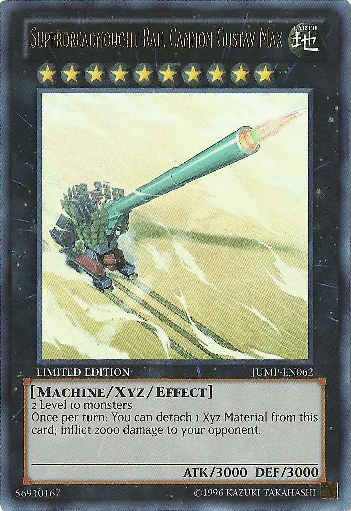 Superdreadnought Rail Cannon Gustav Max [JUMP-EN062] Ultra Rare | Good Games Adelaide SA