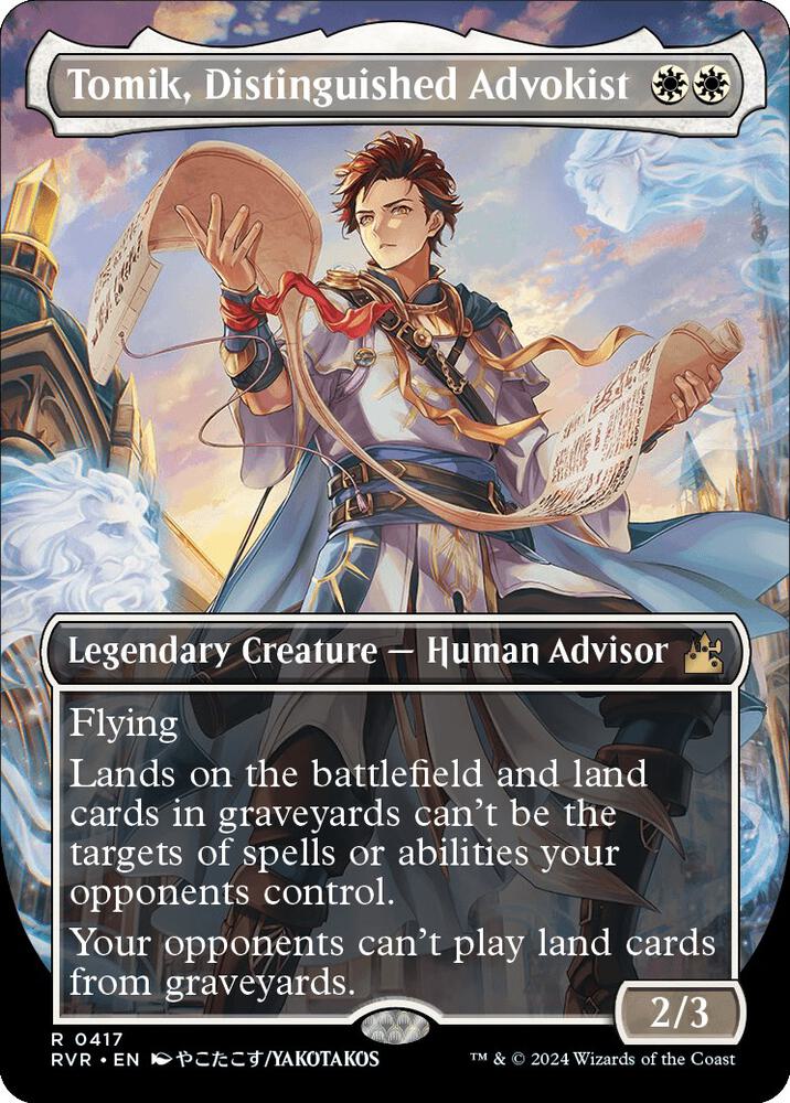 Tomik, Distinguished Advokist 417 (Ravnica Remastered)  - Foil | Good Games Adelaide SA