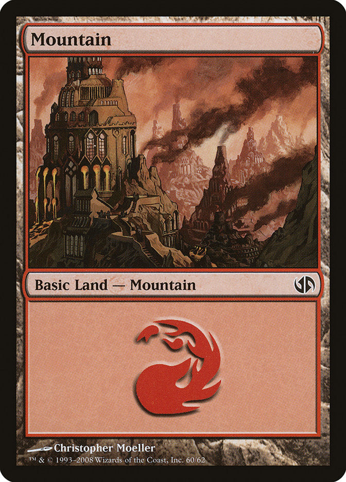 Mountain (60) [Duel Decks: Jace vs. Chandra] | Good Games Adelaide SA
