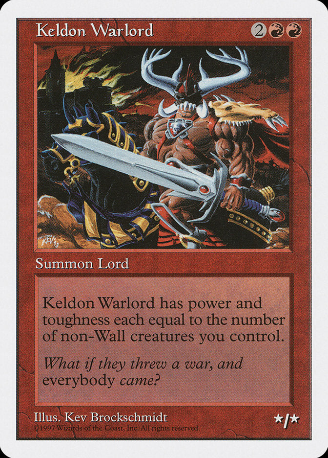 Keldon Warlord [Fifth Edition] | Good Games Adelaide SA