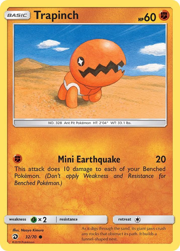 Trapinch 32/70 (Dragon Majesty)  | Good Games Adelaide SA