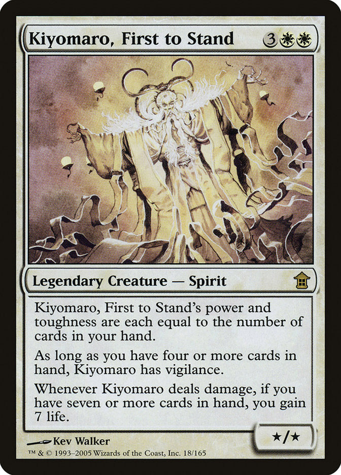 Kiyomaro, First to Stand 18 (Saviors of Kamigawa)  | Good Games Adelaide SA
