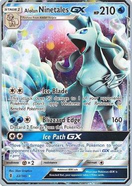 Alolan Ninetales GX (22/145) (Ice Path FTW - Zachary Bokhari) [World Championships 2017] | Good Games Adelaide SA