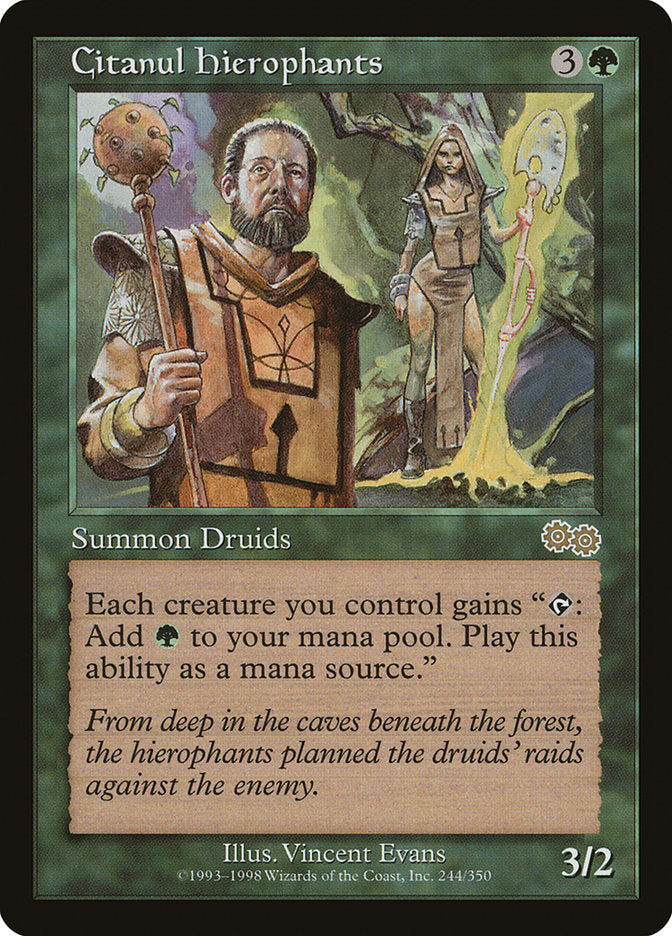 Citanul Hierophants [Urza's Saga] | Good Games Adelaide SA