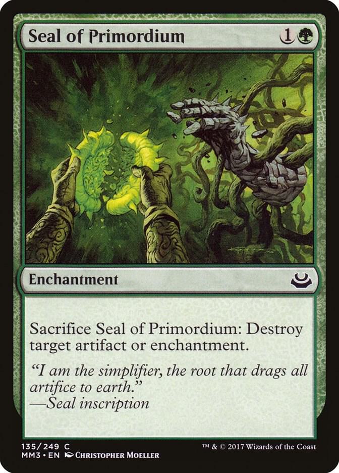 Seal of Primordium 135 (Modern Masters 2017)  | Good Games Adelaide SA