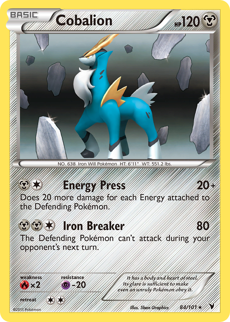 Cobalion (84/101) [Black & White: Noble Victories] | Good Games Adelaide SA