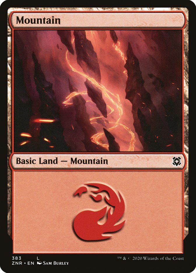 Mountain (383) [Zendikar Rising] | Good Games Adelaide SA