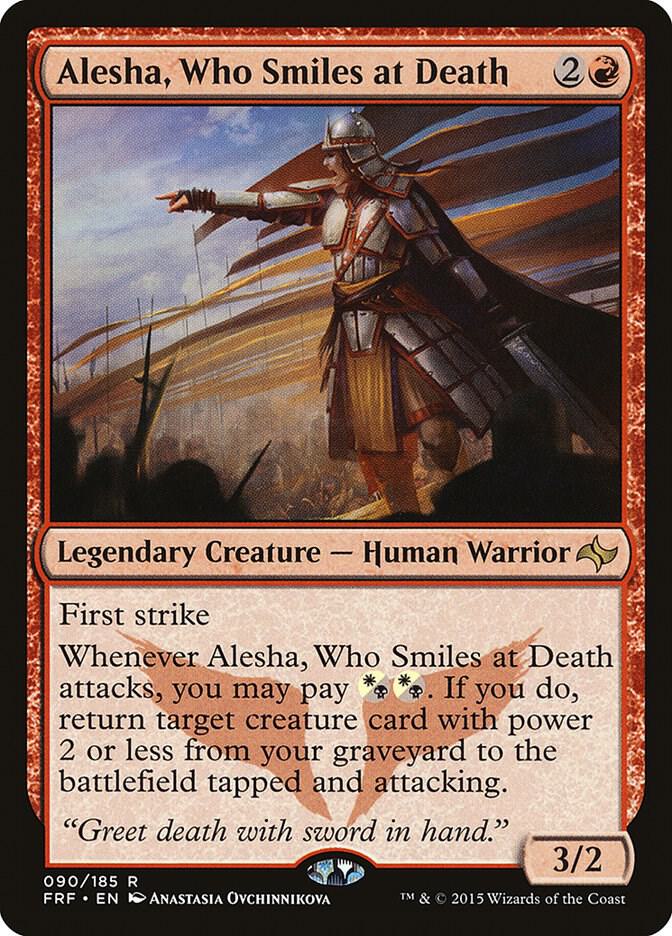 Alesha, Who Smiles at Death 90/185 (Fate Reforged)  | Good Games Adelaide SA
