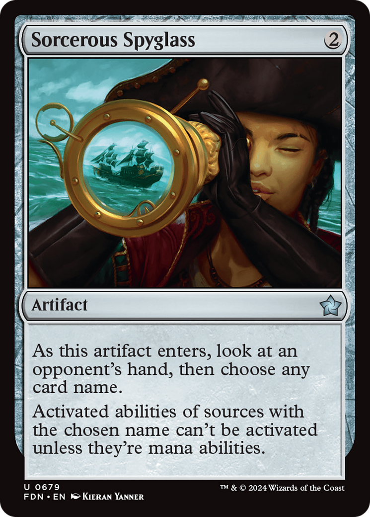 Sorcerous Spyglass [Foundations] | Good Games Adelaide SA