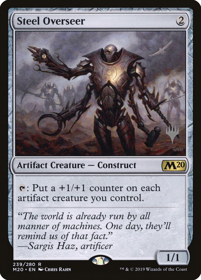 Steel Overseer [Core Set 2020 Promos] | Good Games Adelaide SA
