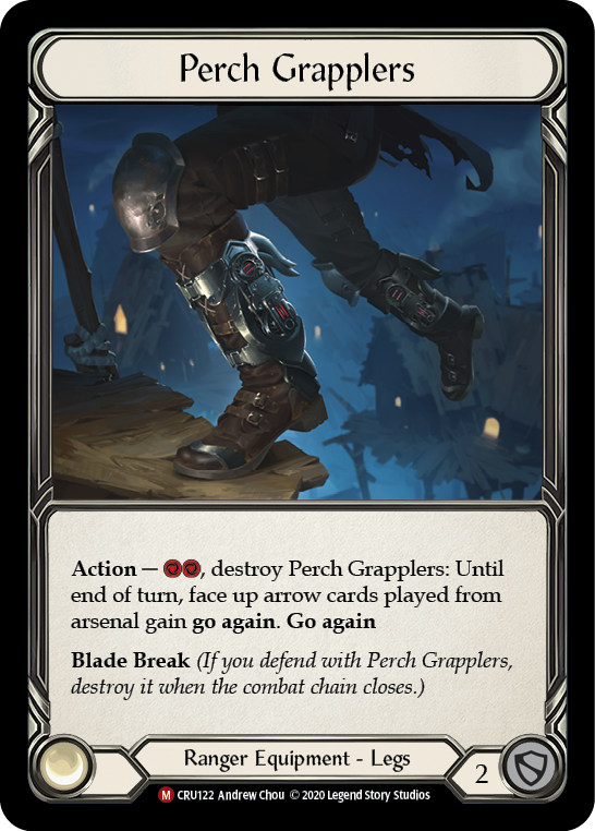 Perch Grapplers [CRU122] 1st Edition Cold Foil | Good Games Adelaide SA