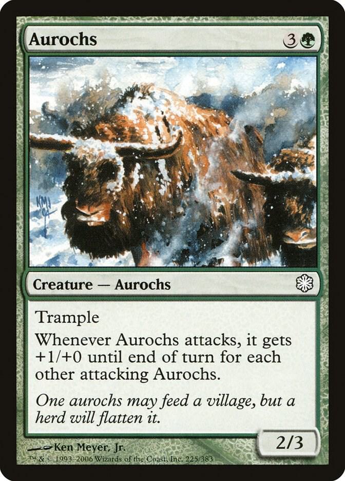Aurochs 225 (Coldsnap Theme Deck Reprints)  | Good Games Adelaide SA