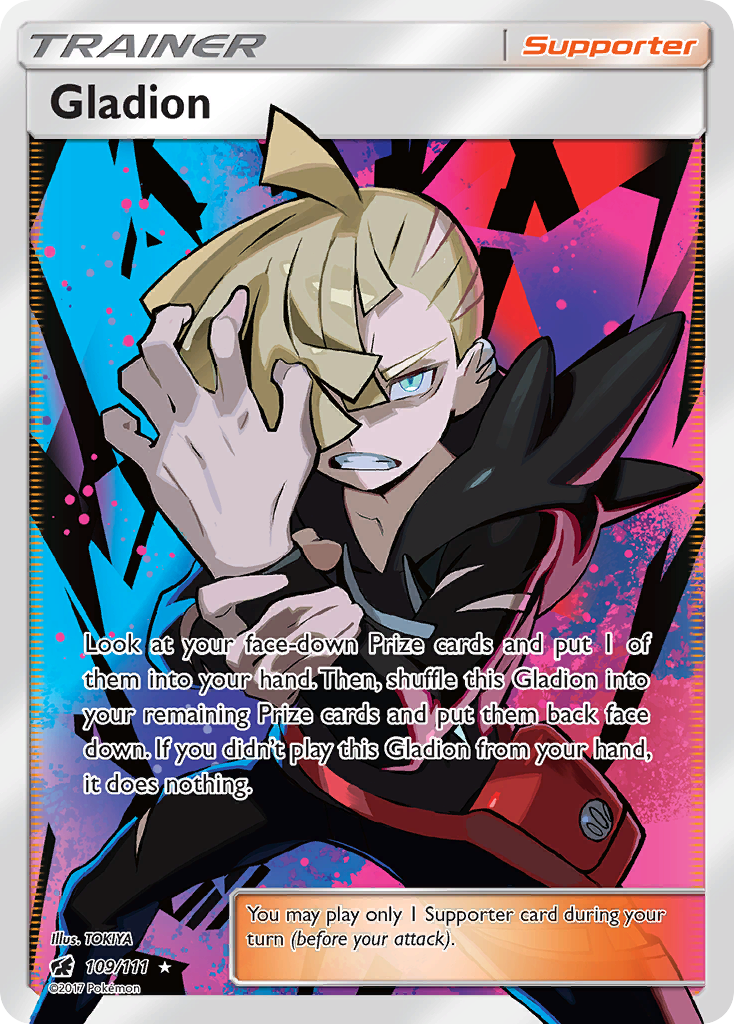 Gladion (109/111) [Sun & Moon: Crimson Invasion] | Good Games Adelaide SA