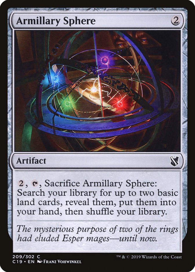 Armillary Sphere [Commander 2019] | Good Games Adelaide SA