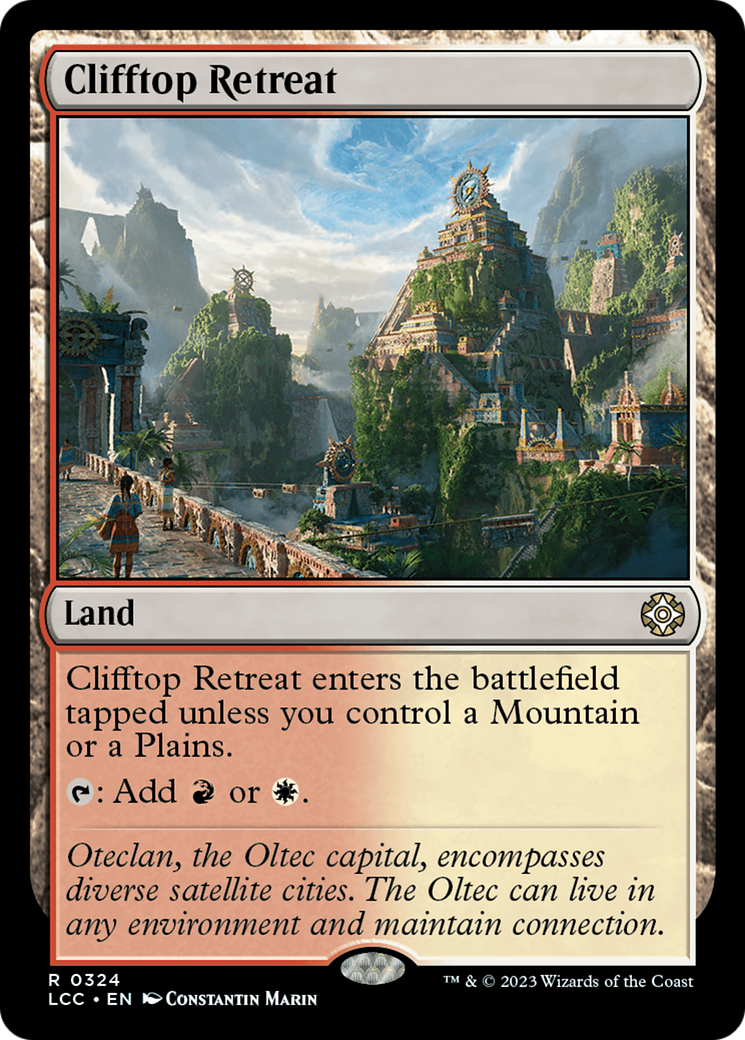 Clifftop Retreat [The Lost Caverns of Ixalan Commander] | Good Games Adelaide SA
