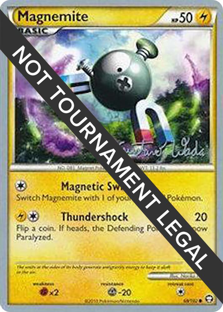 Magnemite 2011 Gustavo Wada 68/102 (World Championship Decks)  | Good Games Adelaide SA