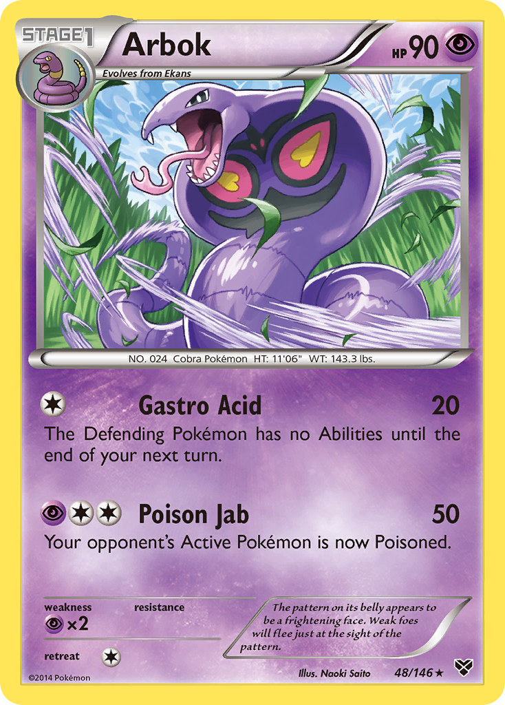 Arbok (48/146) [XY: Base Set] | Good Games Adelaide SA