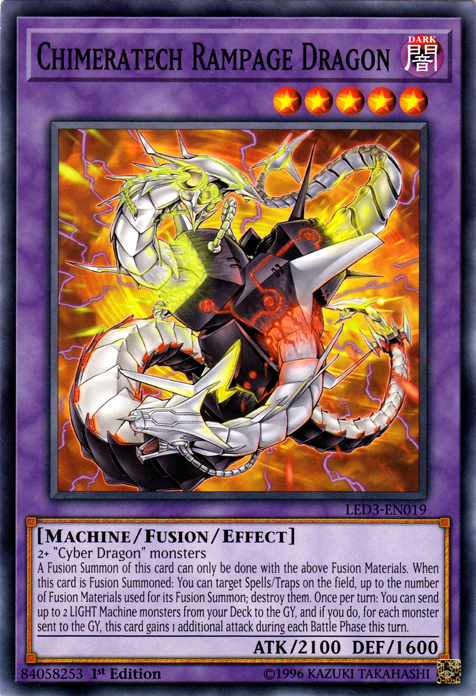 Chimeratech Rampage Dragon [LED3-EN019] Common | Good Games Adelaide SA