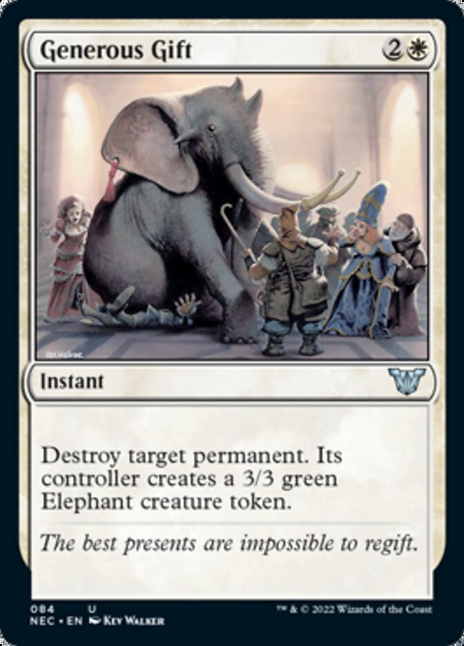 Generous Gift [Kamigawa: Neon Dynasty Commander] | Good Games Adelaide SA