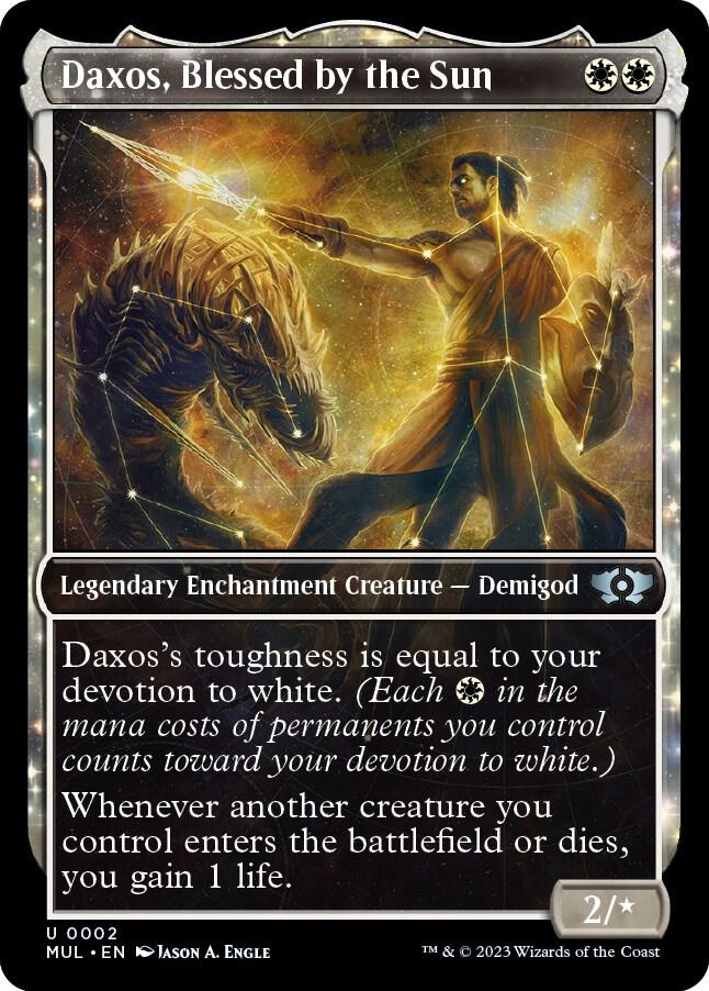 Daxos Blessed by the Sun 2 (March of the Machine: Multiverse Legends)  - Foil | Good Games Adelaide SA