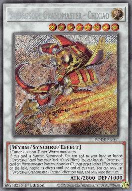 Swordsoul Grandmaster - Chixiao [BODE-EN041] Starlight Rare | Good Games Adelaide SA
