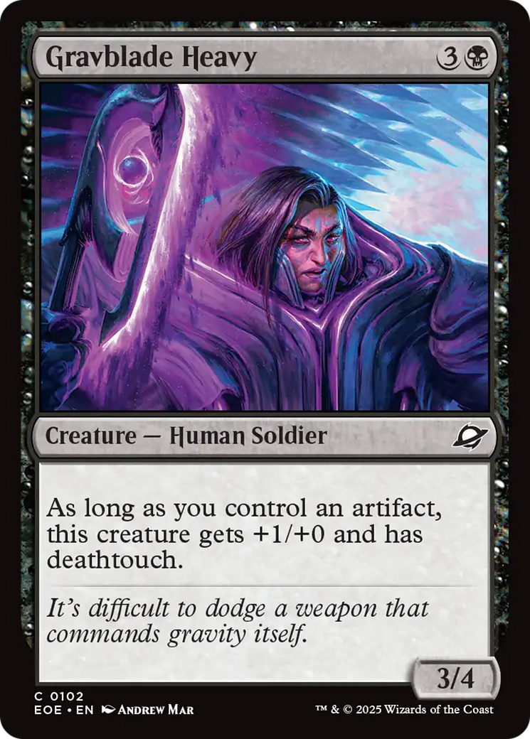 Gravblade Heavy [Edge of Eternities] | Good Games Adelaide SA