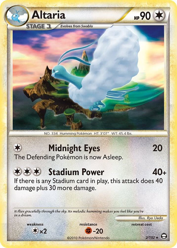 Altaria 2/102 (Triumphant)  - Reverse Holofoil | Good Games Adelaide SA