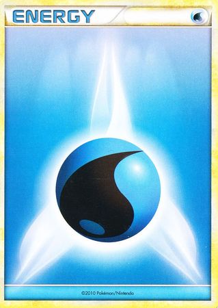 Water Energy (2010 Unnumbered HGSS Style) [League & Championship Cards] | Good Games Adelaide SA