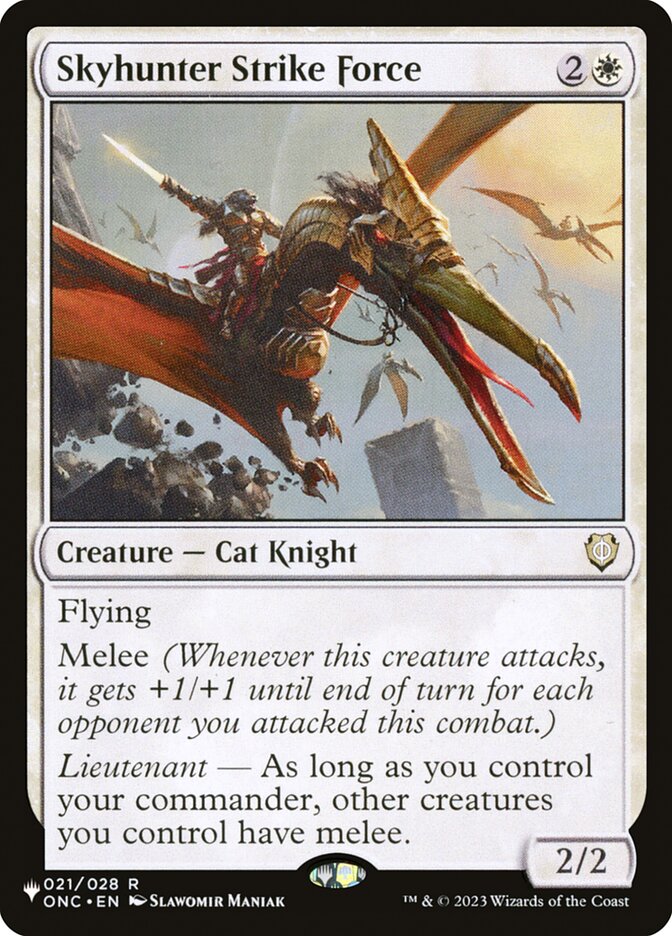 Skyhunter Strike Force 021/028 (The List Reprints)  | Good Games Adelaide SA