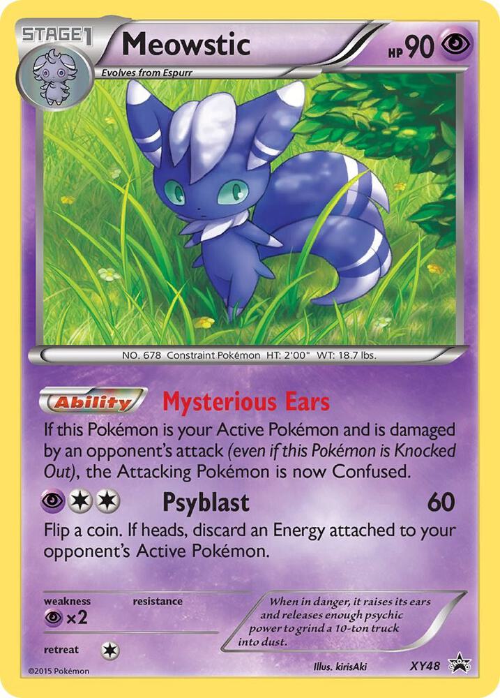 Meowstic XY48 (XY Promos)  - Holofoil | Good Games Adelaide SA