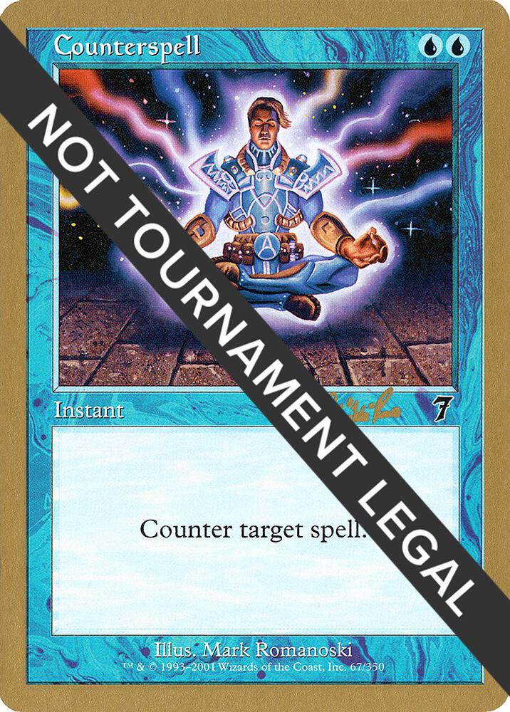 Counterspell 2002 Carlos Romao 7ED  (World Championship Decks)  | Good Games Adelaide SA