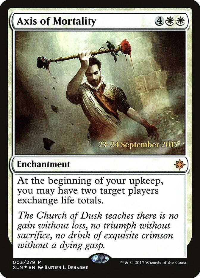 Axis of Mortality 3 (Prerelease Cards)  - PreRelease Foil | Good Games Adelaide SA