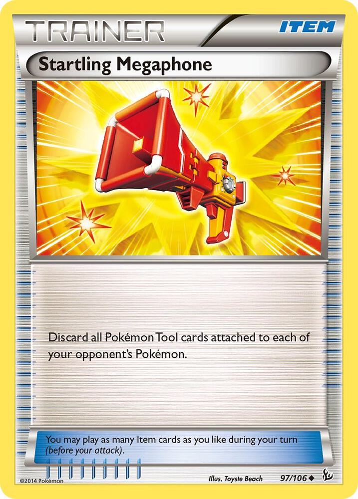 Startling Megaphone 97/106 (XY - Flashfire)  | Good Games Adelaide SA