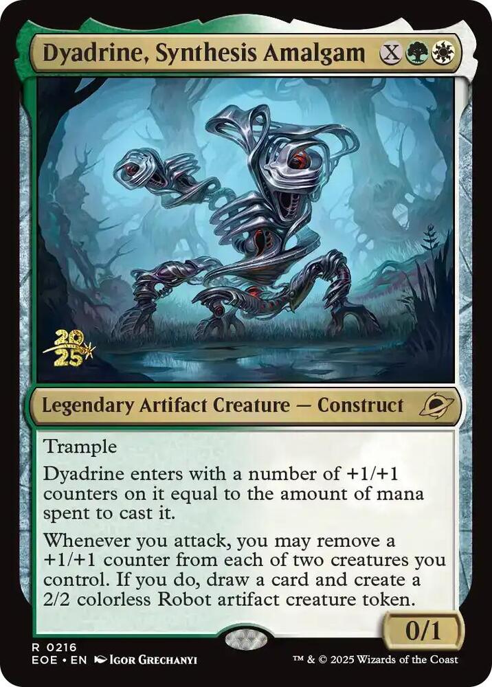 Dyadrine Synthesis Amalgam 216 (Prerelease Cards)  - Foil | Good Games Adelaide SA
