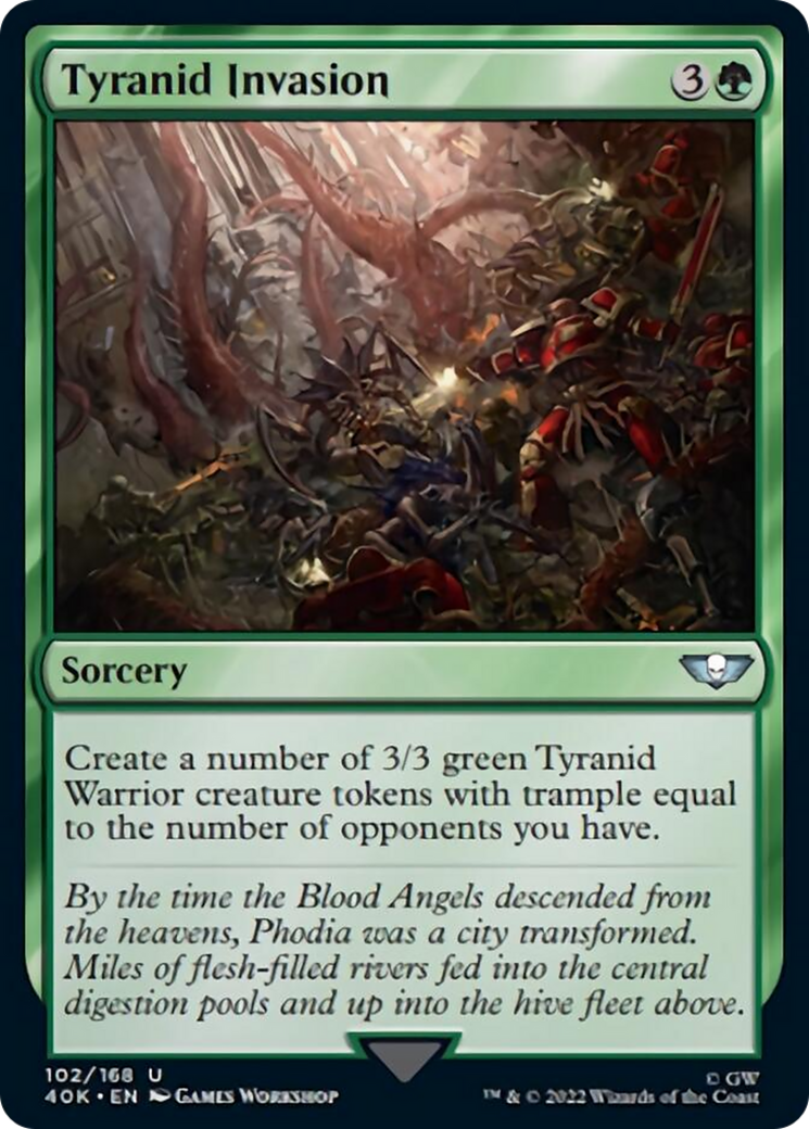 Tyranid Invasion (Surge Foil) [Universes Beyond: Warhammer 40,000] | Good Games Adelaide SA