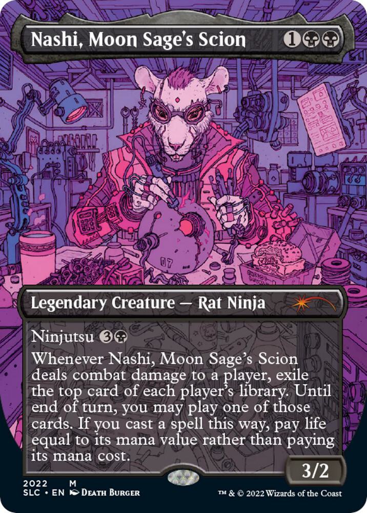 Nashi, Moon Sage's Scion 2022 (Secret Lair Countdown Kit)  - Borderless | Good Games Adelaide SA