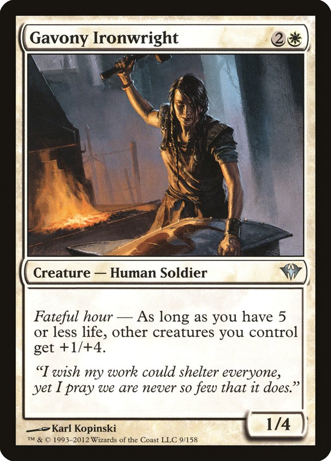 Gavony Ironwright 9 (Dark Ascension)  - Foil | Good Games Adelaide SA