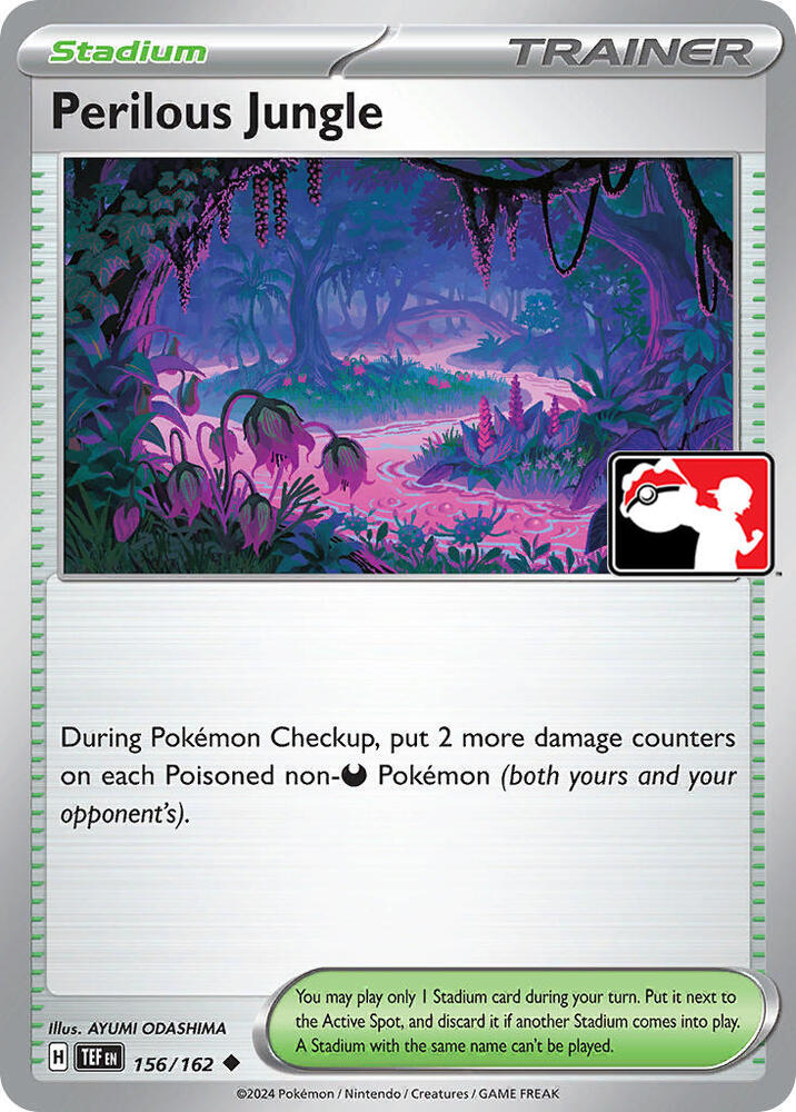 Perilous Jungle Series 5 156/162 (Prize Pack Series Cards)  - Holofoil | Good Games Adelaide SA