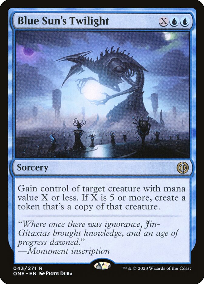 Blue Sun's Twilight 43 (Phyrexia: All Will Be One)  - Foil | Good Games Adelaide SA