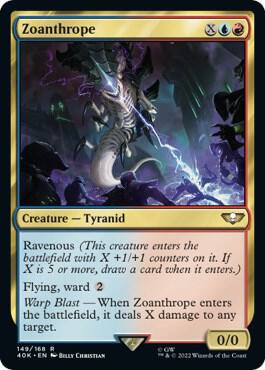 Zoanthrope Surge Foil 149 (Universes Beyond: Warhammer 40,000)  - Foil | Good Games Adelaide SA