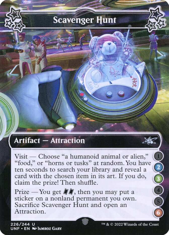 Scavenger Hunt 226 (Unfinity)  - Foil | Good Games Adelaide SA